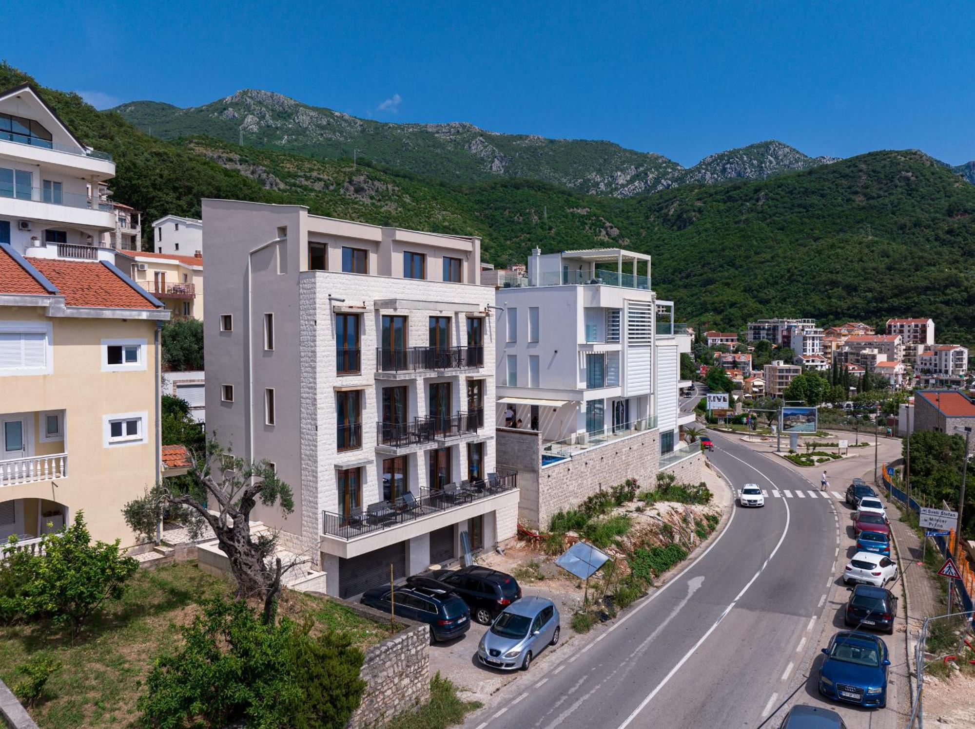 Niki Apartments Przno Sveti Stefan Luaran gambar