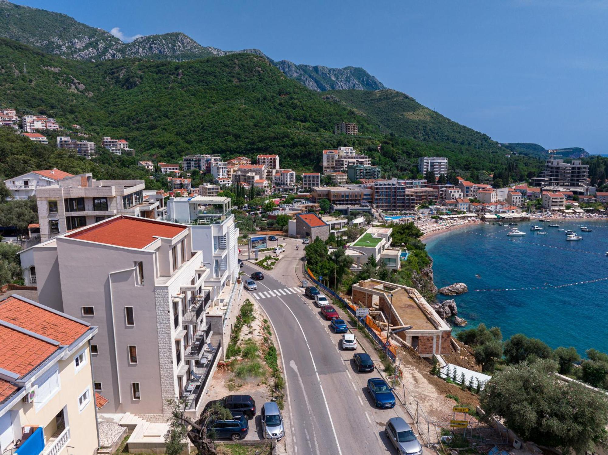 Niki Apartments Przno Sveti Stefan Luaran gambar