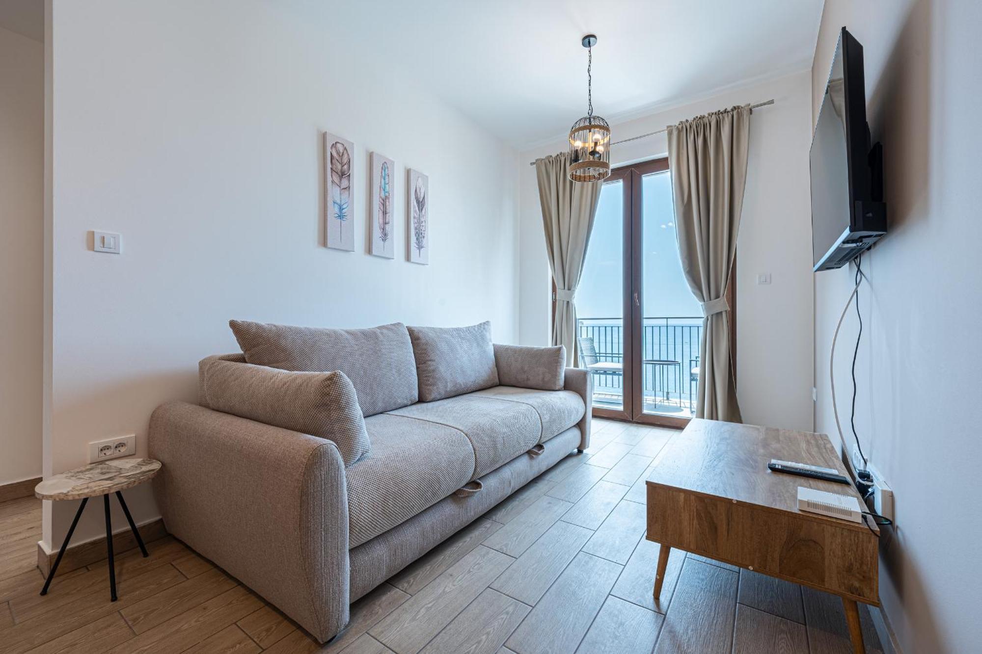 Niki Apartments Przno Sveti Stefan Luaran gambar