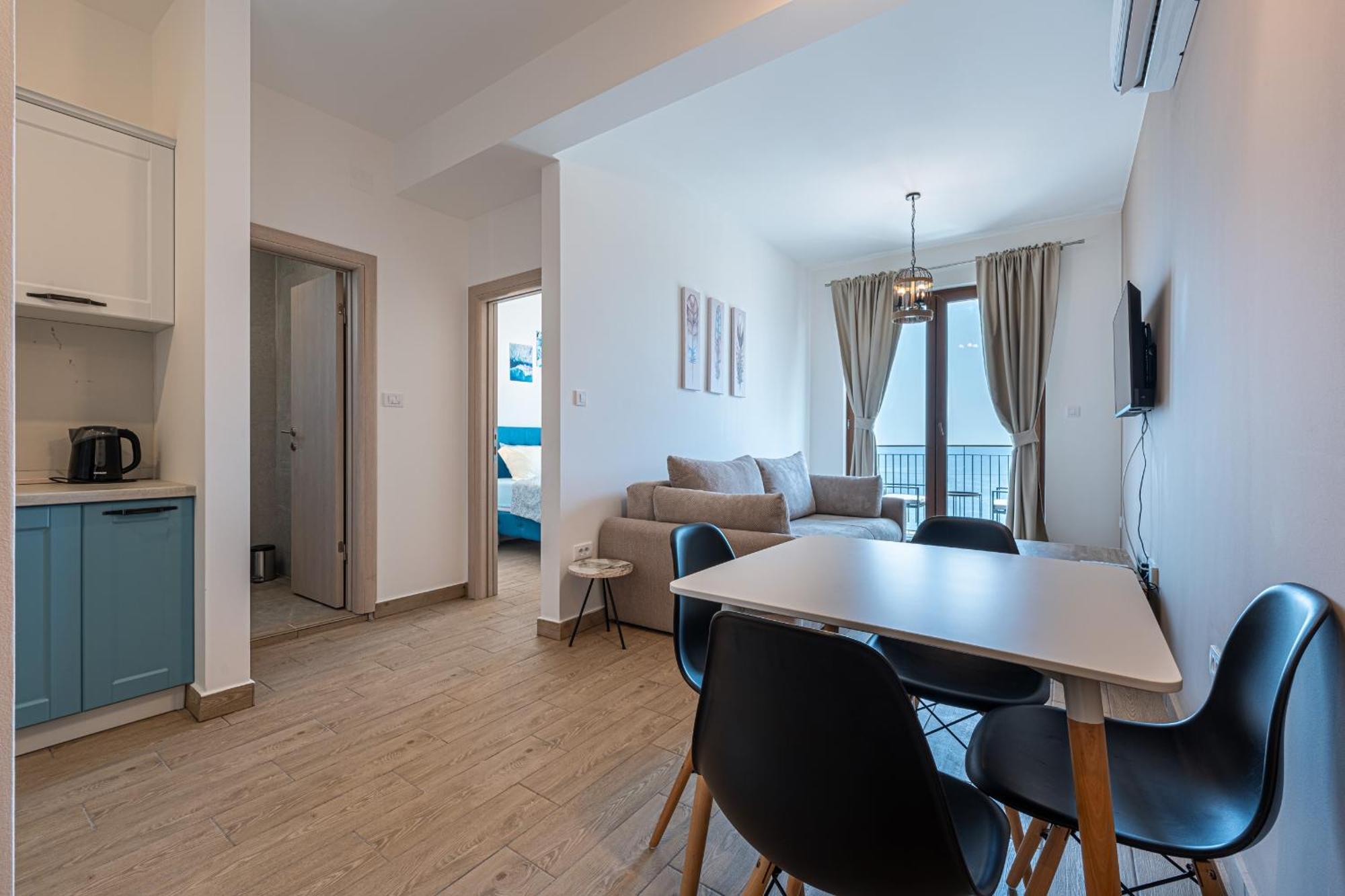 Niki Apartments Przno Sveti Stefan Luaran gambar